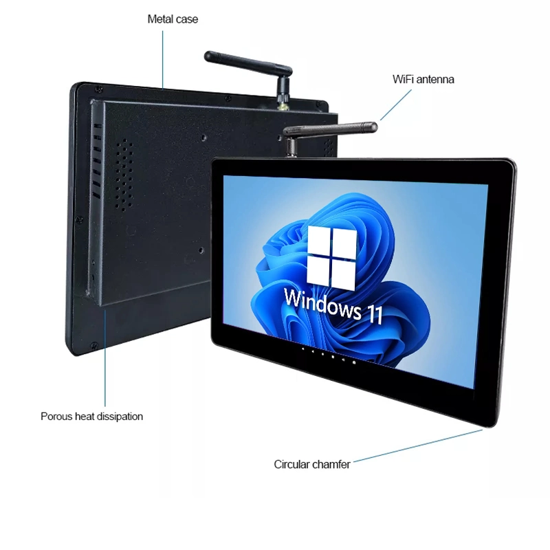 15.6-Inch Capacitive Touch Screen Display Industrial Control Equipment Embedded All-in-One Computer