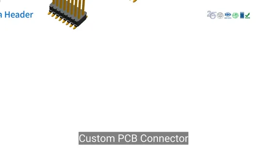 플라스틱 주입 부품 0.3mm 피치 자동차 부품 보드-보드 Zif FPC SMT 커넥터