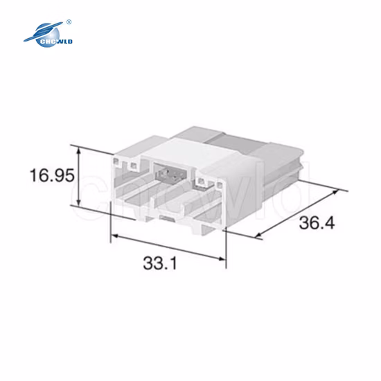 20p Male 자동차 비디오 및 오디오 시스템 커넥터 6098